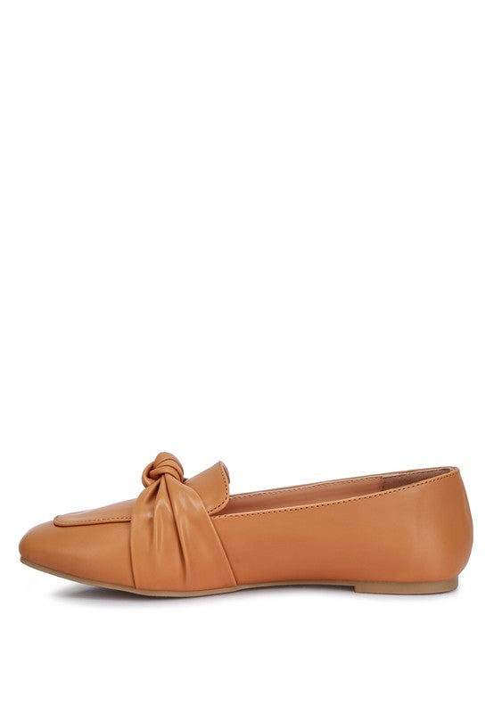 Knot Detail Loafers