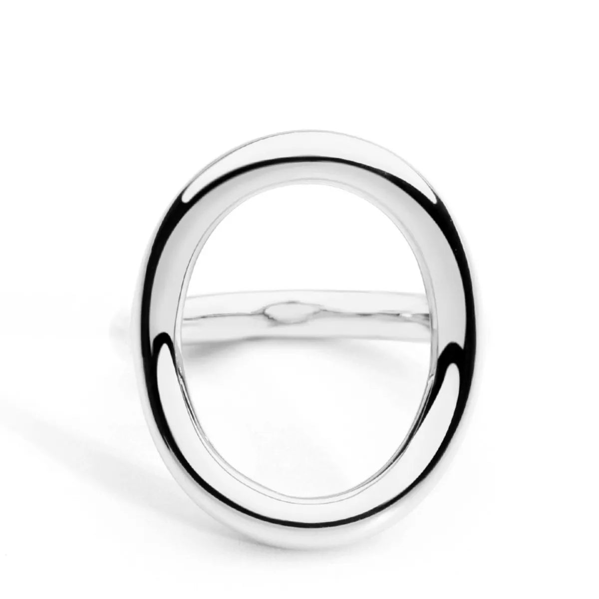 18K Gold-Plated Copper Round Ring - alternate ring view
