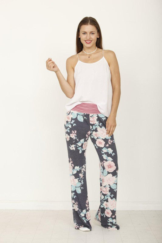 Fold Palazzo Pants