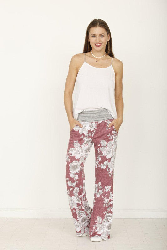 Fold Palazzo Pants