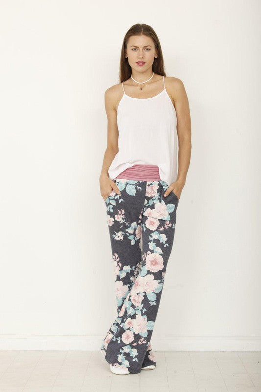 Fold Palazzo Pants