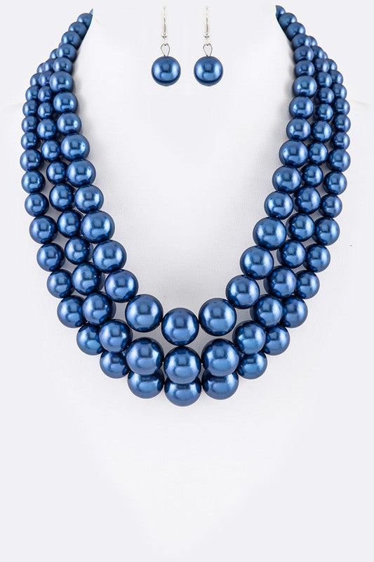 Imitation Pearl Set