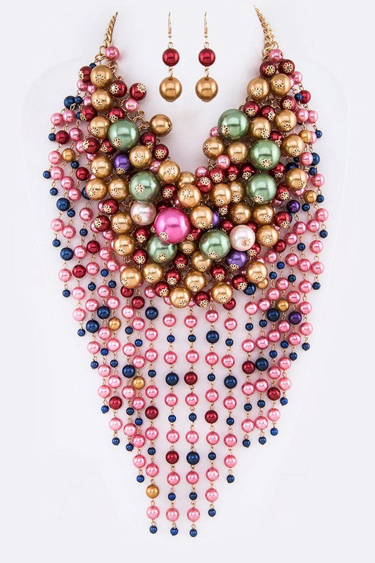 Tassels Necklace Set