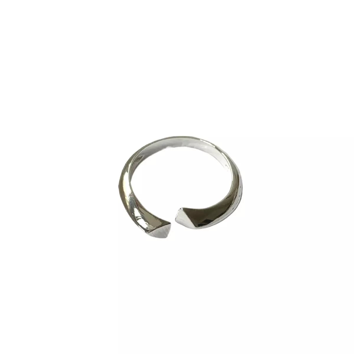 Sterling Silver Bypass Ring - alternate ring view