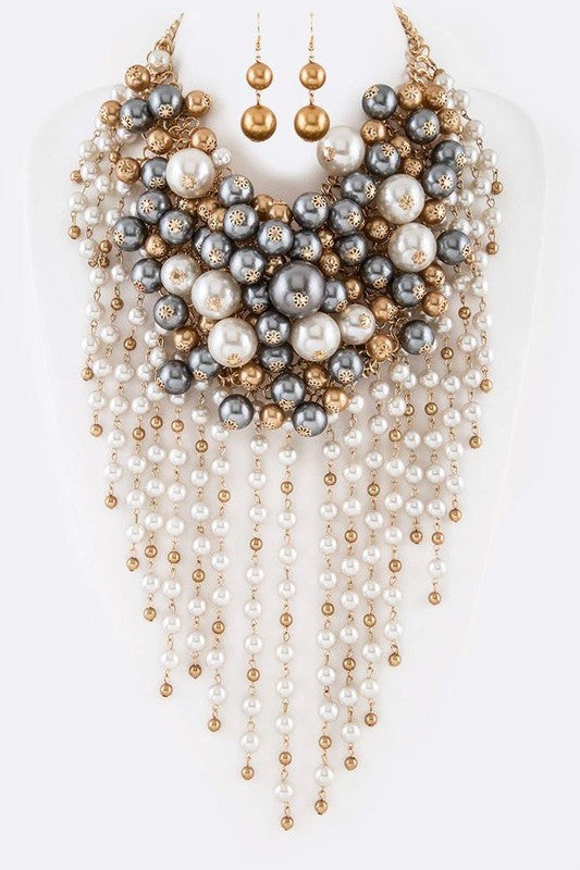 Tassels Necklace Set
