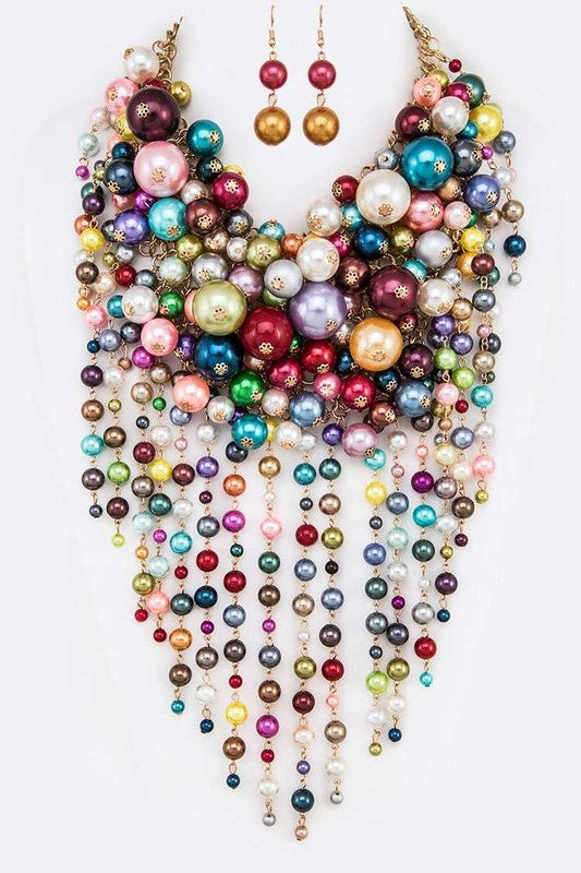 Tassels Necklace Set