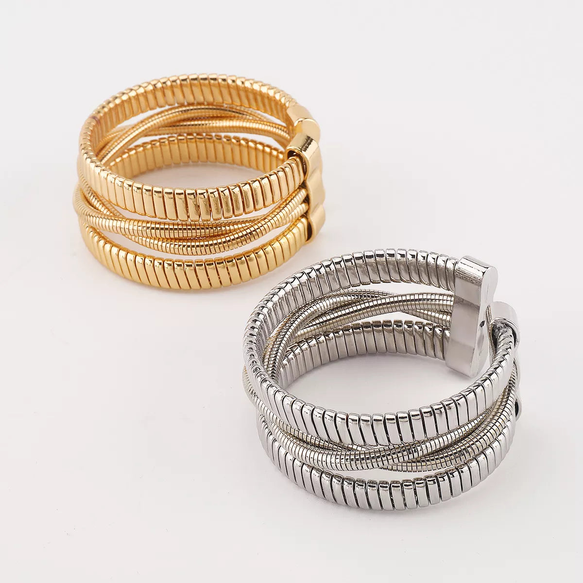 Multi-Layered Open Bracelet - alternate jewelry view