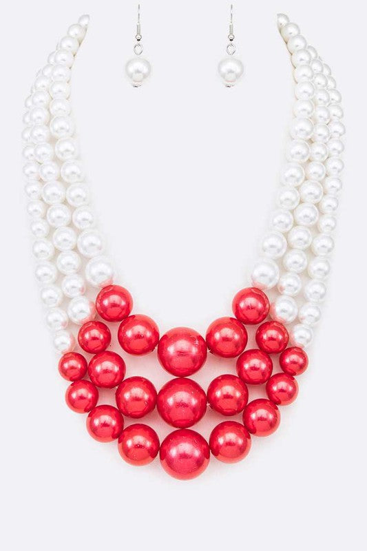 Bib Necklace Set