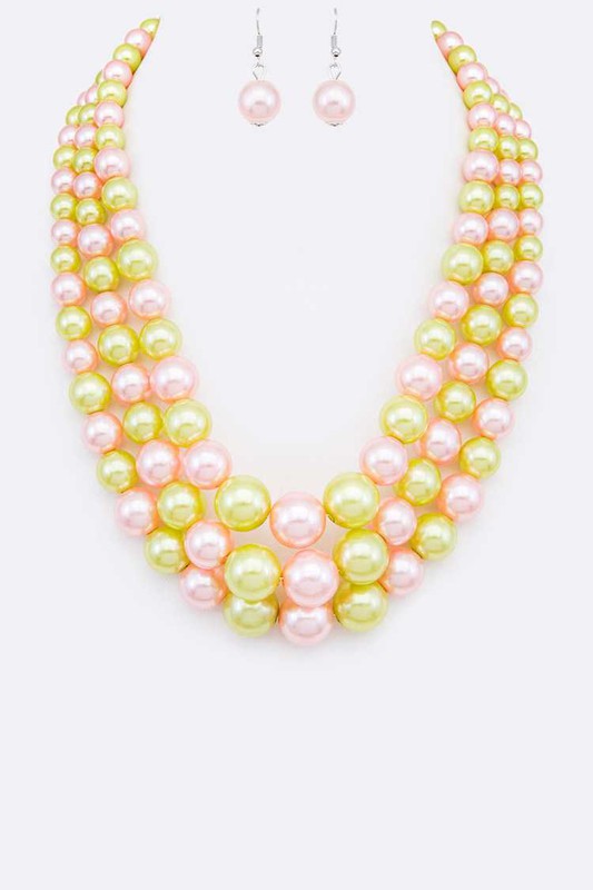Imitation Pearl Set