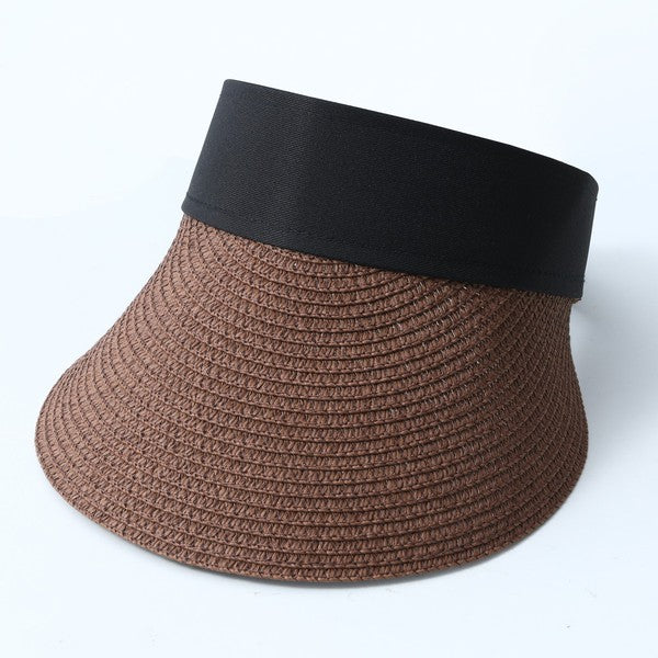 Straw Visor Hat