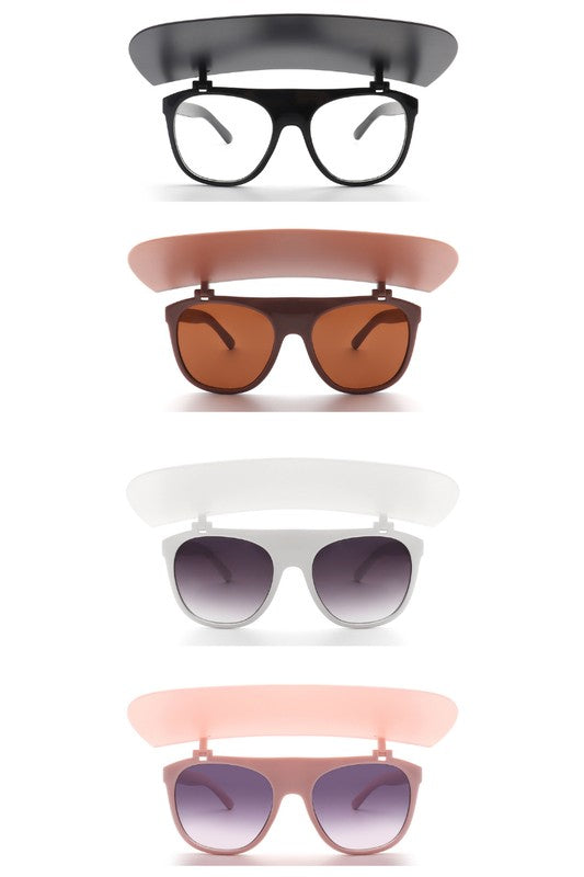 Round Visor Sunglasses
