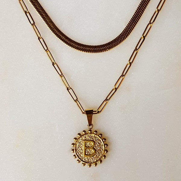 Chain Initial Necklace