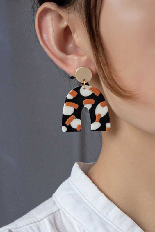 Arch Drop Earrings