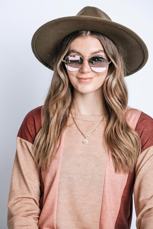 Wide Brim Fedora