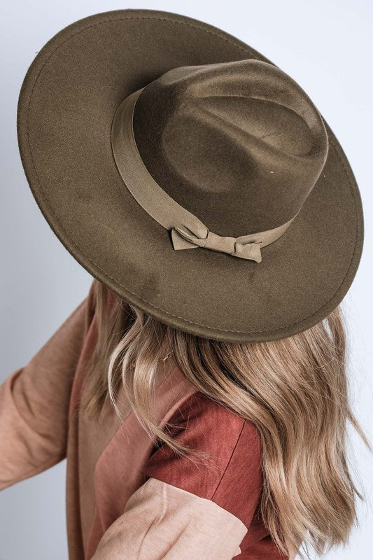 Wide Brim Fedora