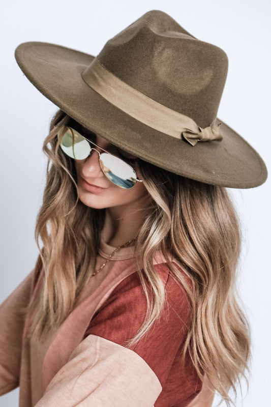 Wide Brim Fedora