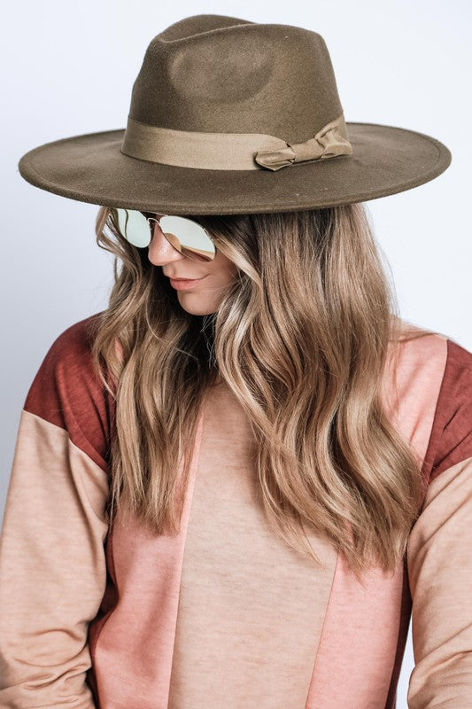 Wide Brim Fedora