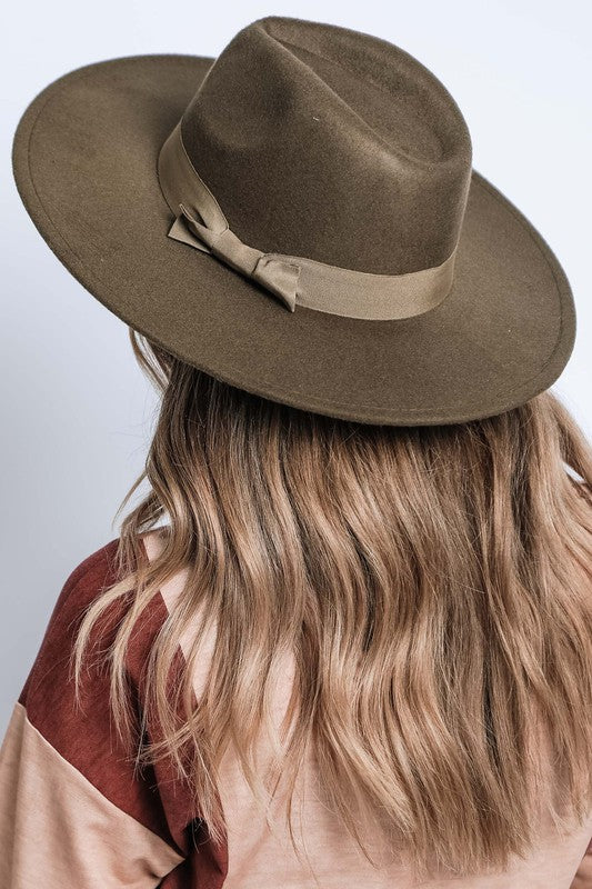 Wide Brim Fedora