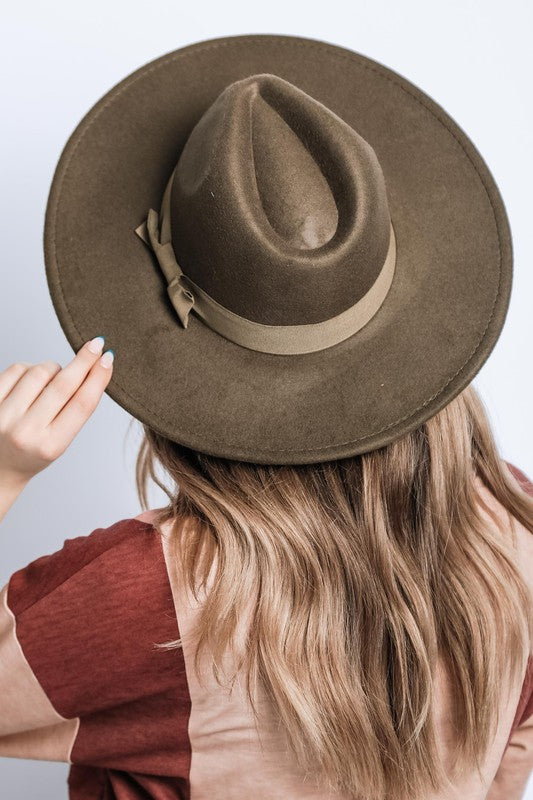 Wide Brim Fedora