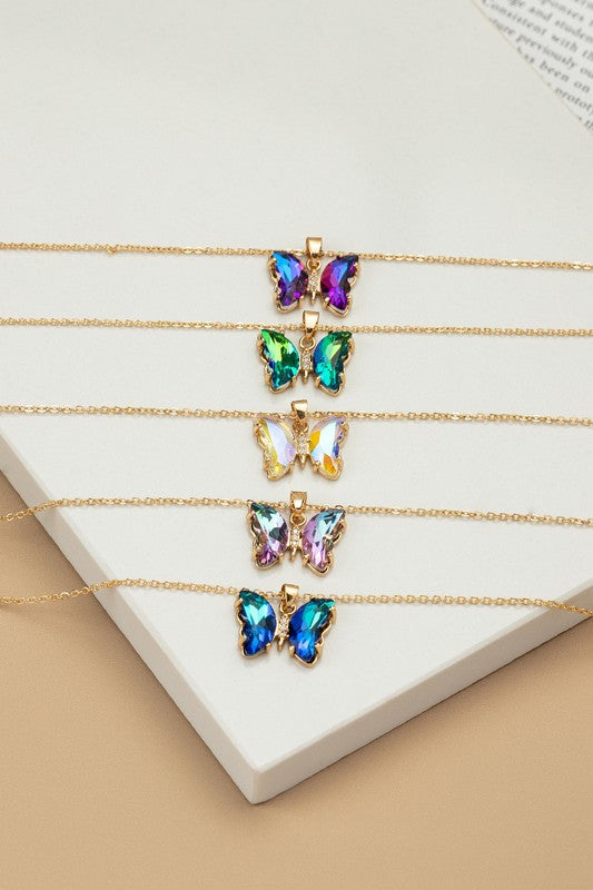 Boreali Butterfly  Necklace