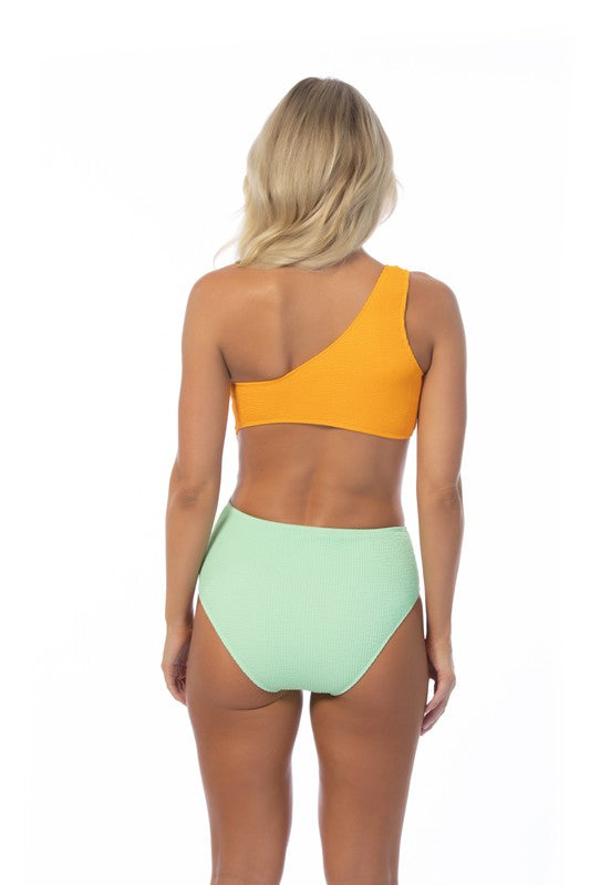 Two-Tone Cutout One Piece