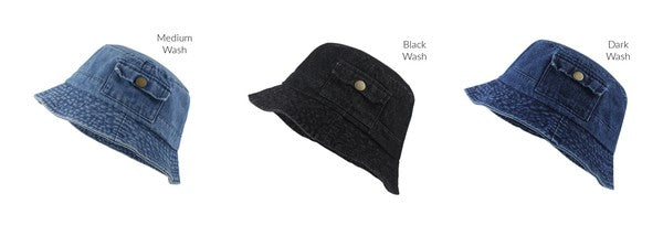 Pocket Denim Hat