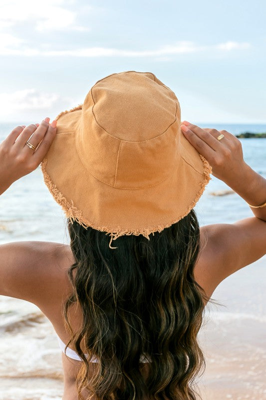 Frayed Bucket Hat