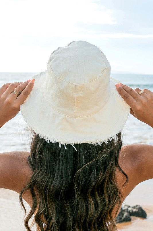 Frayed Bucket Hat