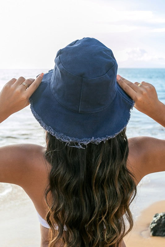 Frayed Bucket Hat