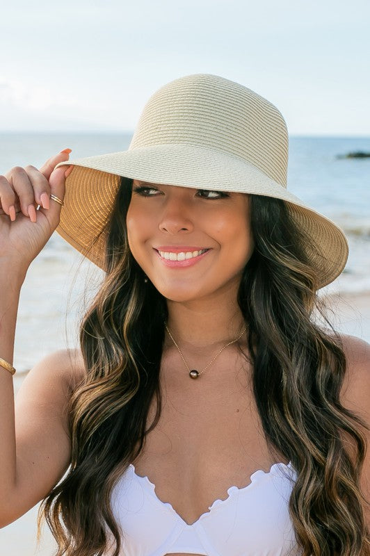 Straw Bucket Hat