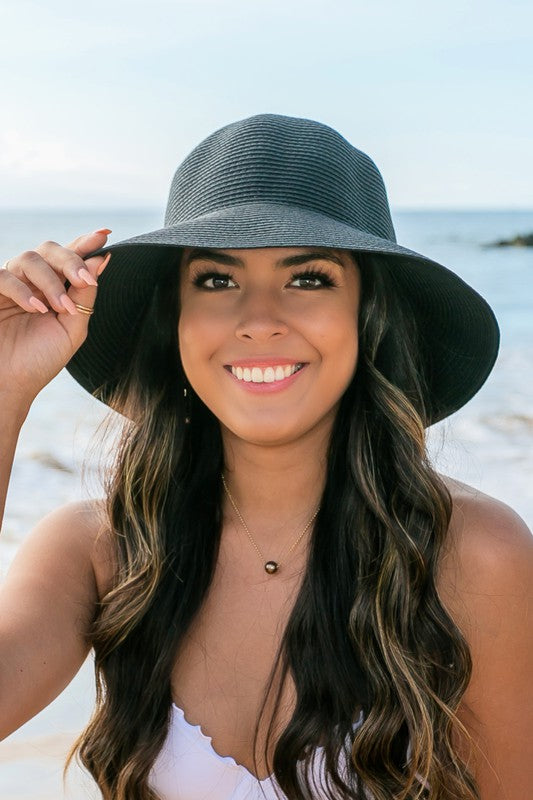 Straw Bucket Hat