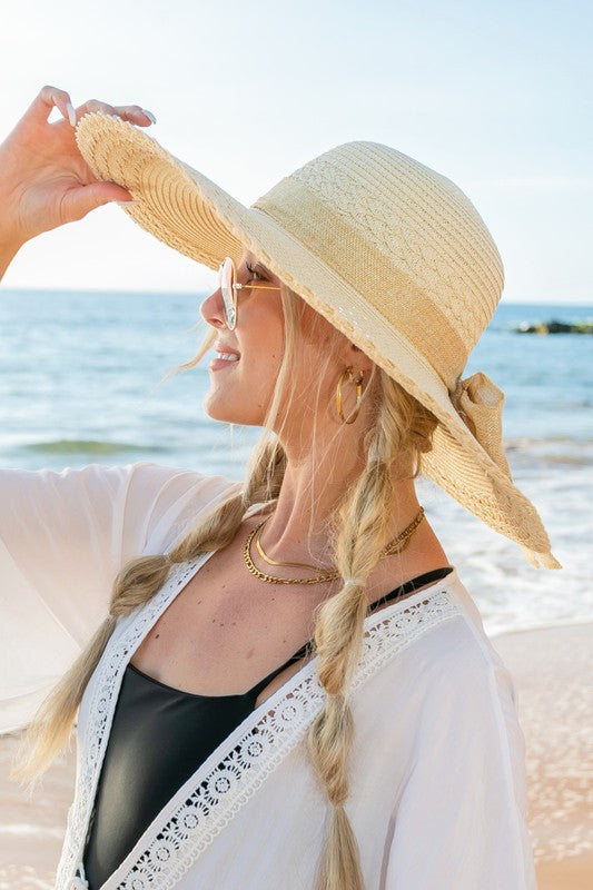 Scallop Accent Sunhat