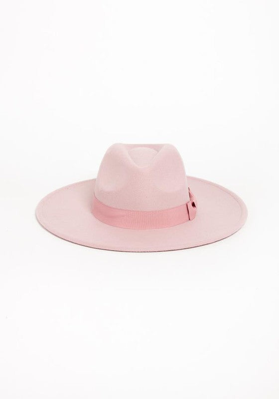 Wide Brim Fedora
