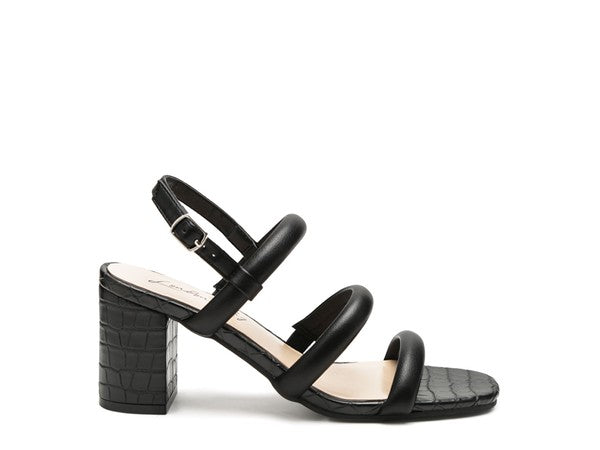 Slingback Block Heel Sandals