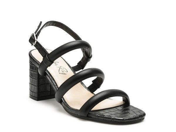 Slingback Block Heel Sandals