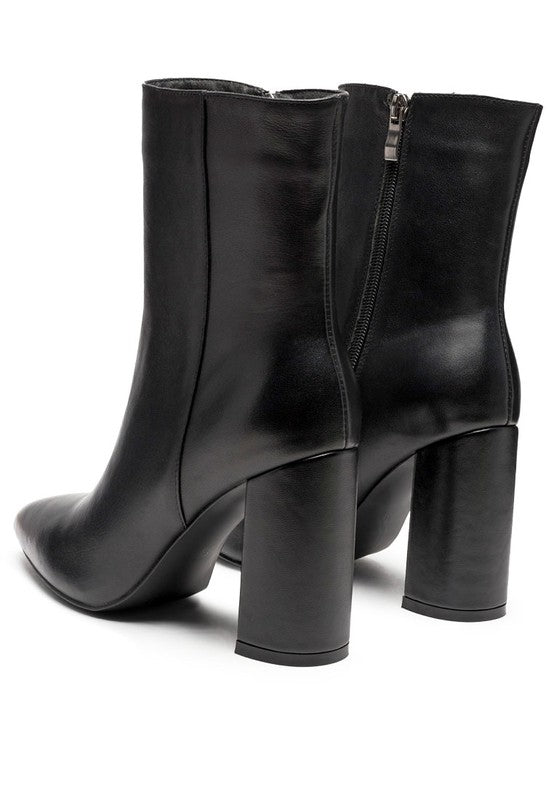 Ankle High Block Boots