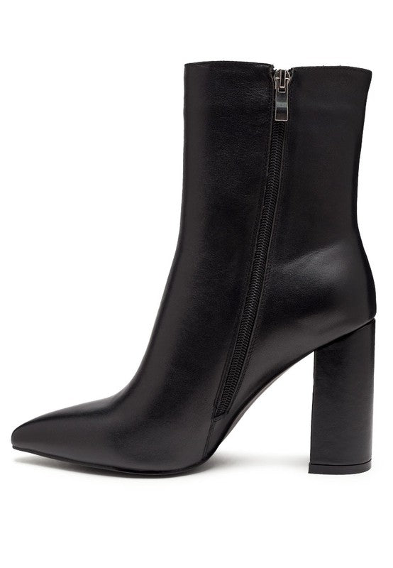 Ankle High Block Boots