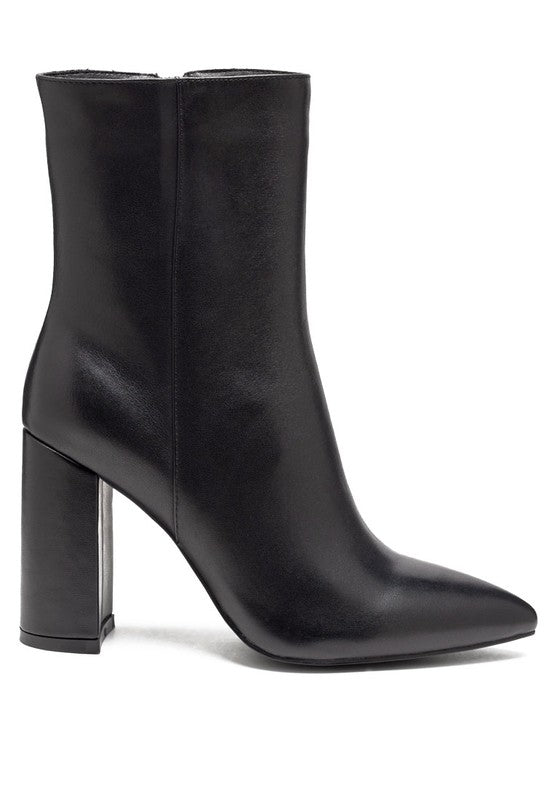 Ankle High Block Boots