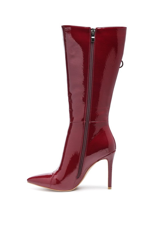 Zip Around Calf Boots