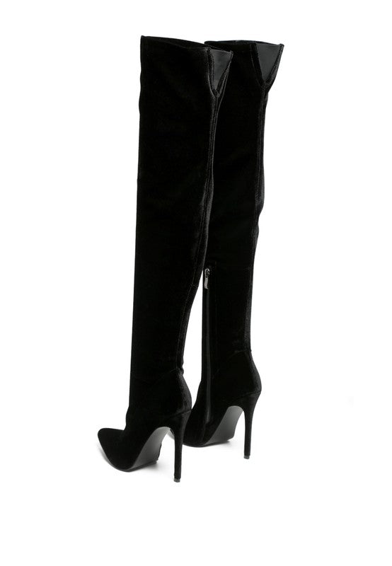 Over The Knee Stretch Boots