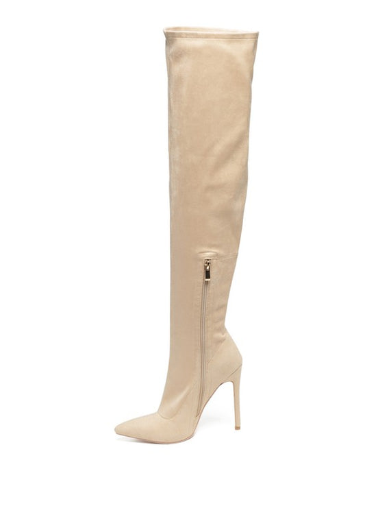 Over The Knee Stretch Boots