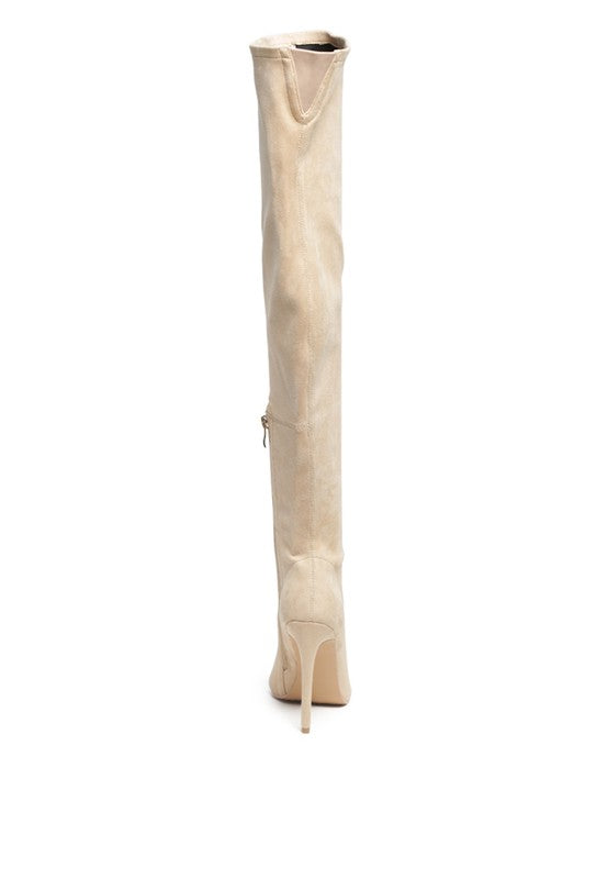Over The Knee Stretch Boots