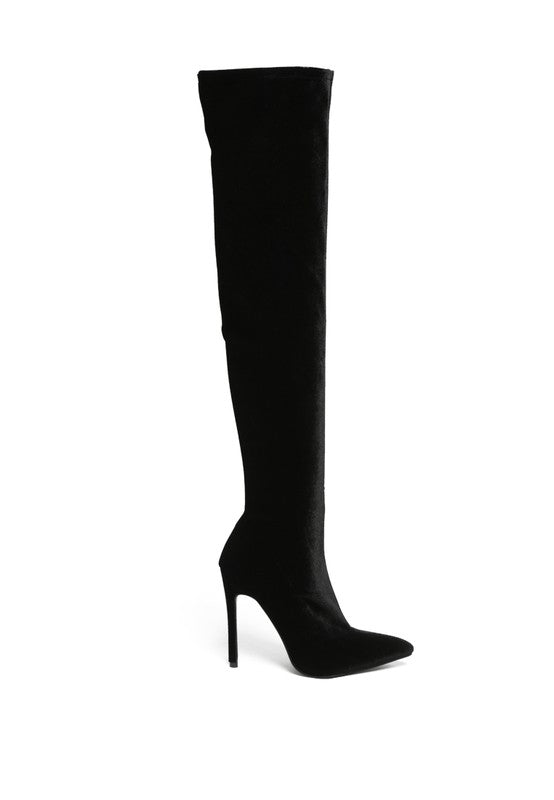 Over The Knee Stretch Boots