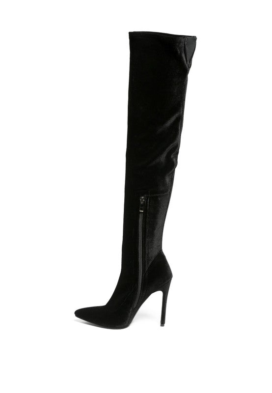 Over The Knee Stretch Boots