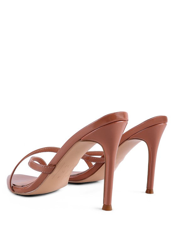 High Heel Pointed Toe Sandals