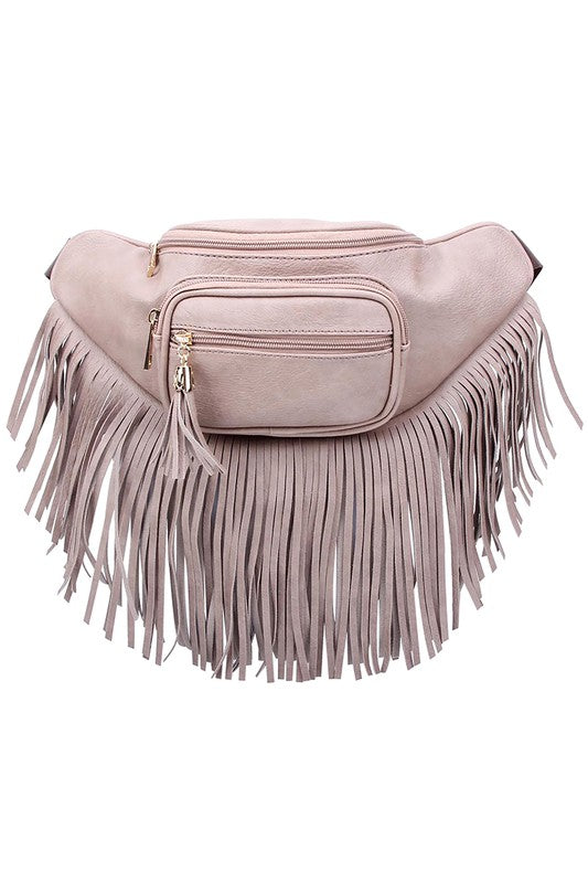 Fringe Fanny Pack Bag