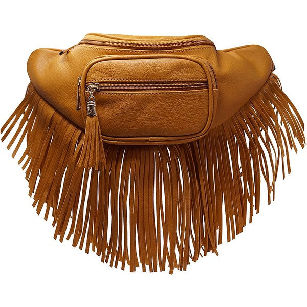 Fringe Fanny Pack Bag