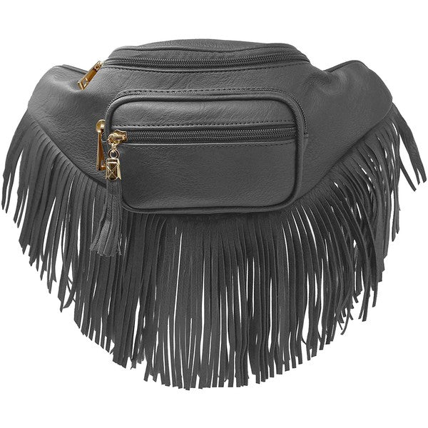 Fringe Fanny Pack Bag