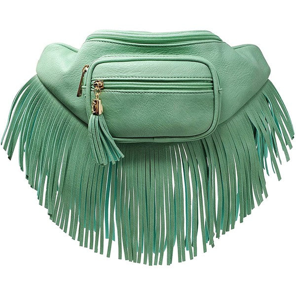 Fringe Fanny Pack Bag