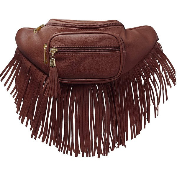 Fringe Fanny Pack Bag